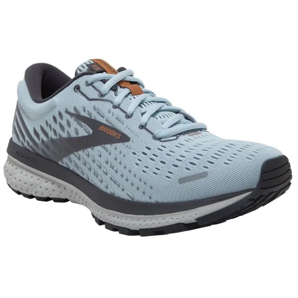 Brooks Ghost 13 Road-Running Sneakers Size 9.5 Athletic Shoes Light Blue/Grey